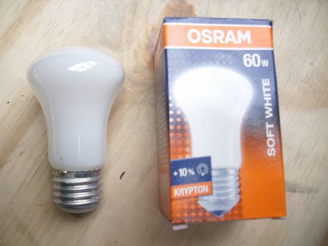 Osram kryptonlamp 60W E27 Mat